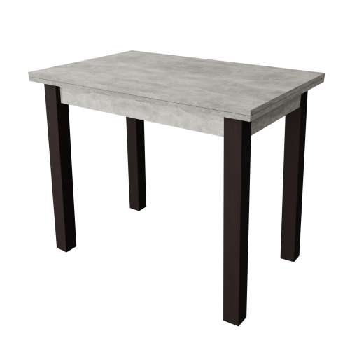 Стіл обідній розкладний Неман ЮК Бетон/Венге