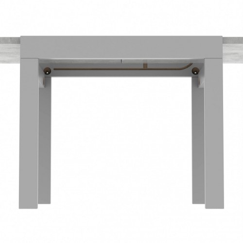 Стіл обідній розсувний Неман КОРС Бетон/Сірий