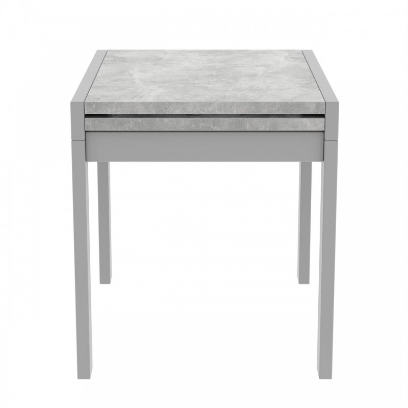 Стіл обідній розсувний Неман КОРС Бетон/Сірий