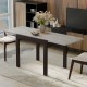 Стіл обідній розсувний Неман КОРС Бетон/Венге