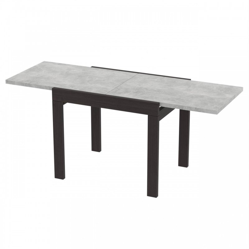 Стіл обідній розсувний Неман КОРС Бетон/Венге