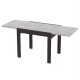 Стіл обідній розсувний Неман КОРС Бетон/Венге