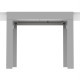Стіл обідній розсувний Неман КОРС Білий/Сірий