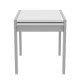 Стіл обідній розсувний Неман КОРС Білий/Сірий