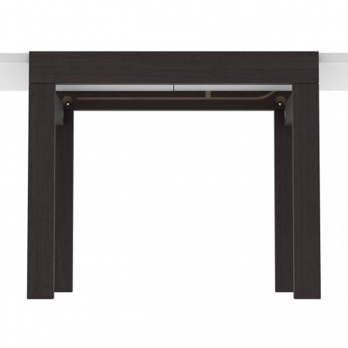 Стіл обідній розсувний Неман КОРС Білий/Венге