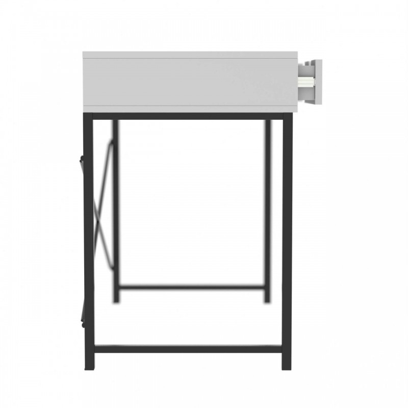 Стіл письмовий Неман КРАТ Білий/Чорний