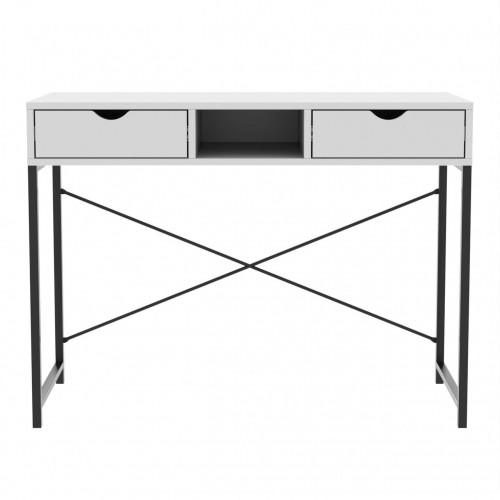 Стіл письмовий Неман КРАТ Білий/Чорний