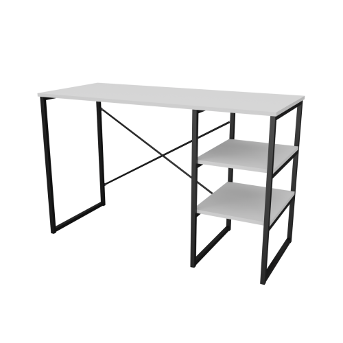 Стіл письмовий Неман ВАРН Білий/Чорний