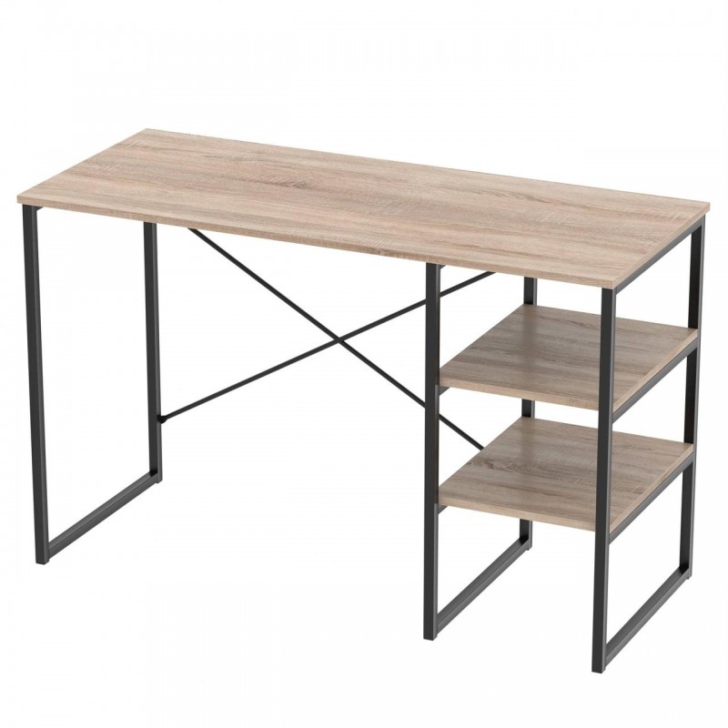 Стіл письмовий Неман ВАРН Дуб сонома/Чорний