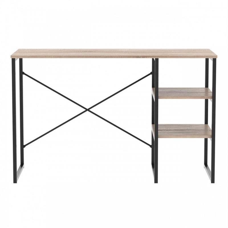 Стіл письмовий Неман ВАРН Дуб сонома/Чорний