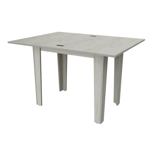 Стіл розкладний Неман ФІЛ 880х580 Дуб крафт білий