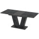 Стіл розсувний Неман ДЕН Вугільний камінь/Антрацит