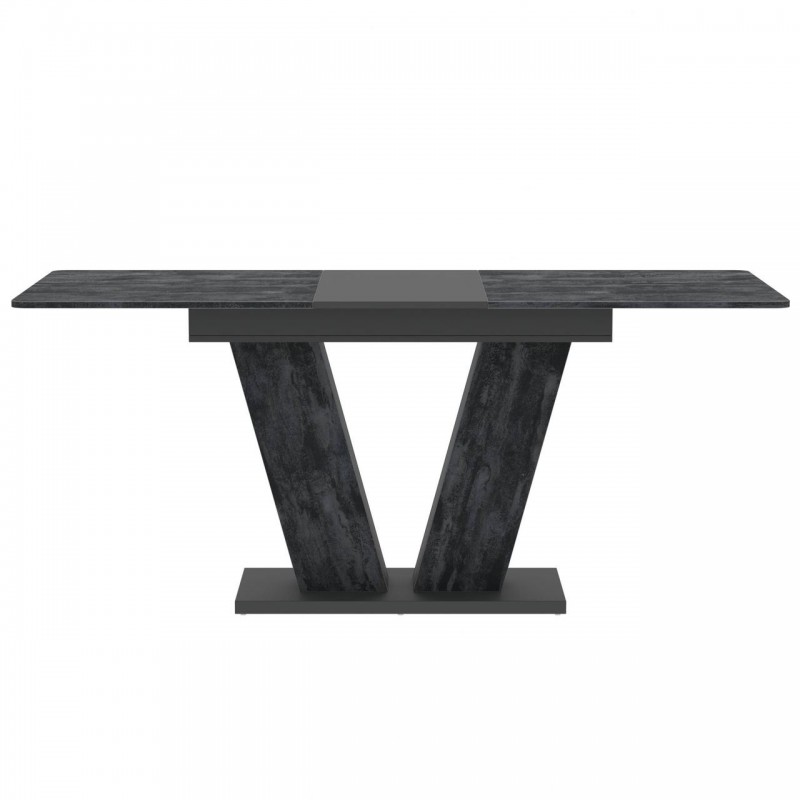 Стіл розсувний Неман ДЕН Вугільний камінь/Антрацит