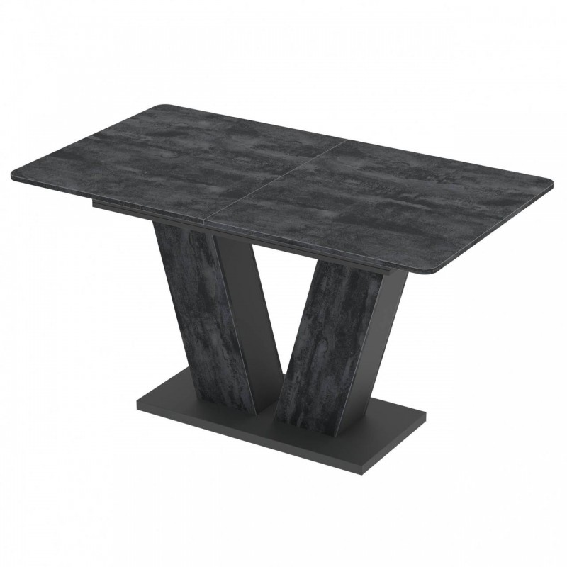 Стіл розсувний Неман ДЕН Вугільний камінь/Антрацит