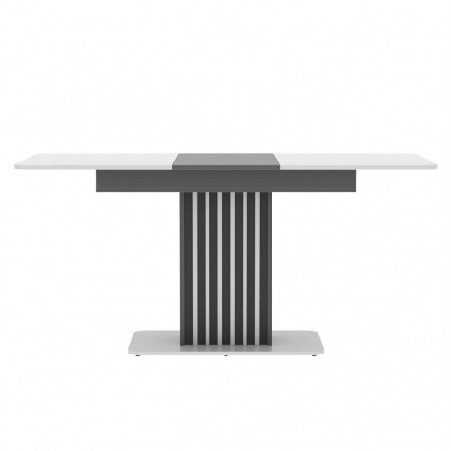 Стіл розсувний Неман ФОРЕСТ Білий/Графіт