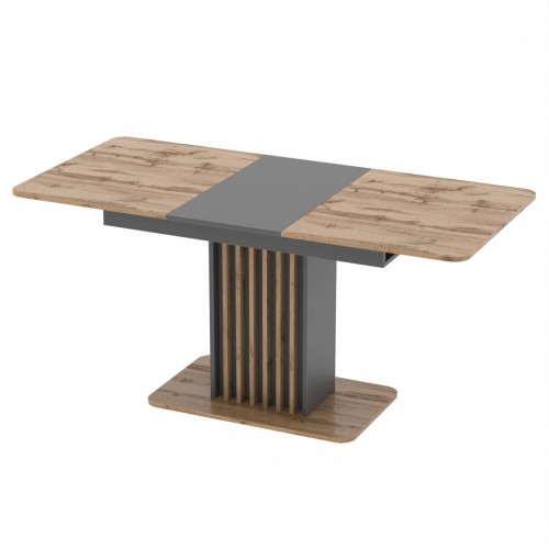 Стіл розсувний Неман ФОРЕСТ Дуб аппалачі/Графіт