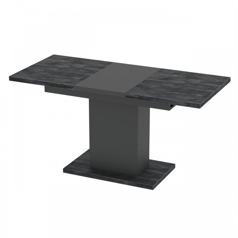 Стіл розсувний Неман ГРЕЙС Вугільний камінь/Антрацит
