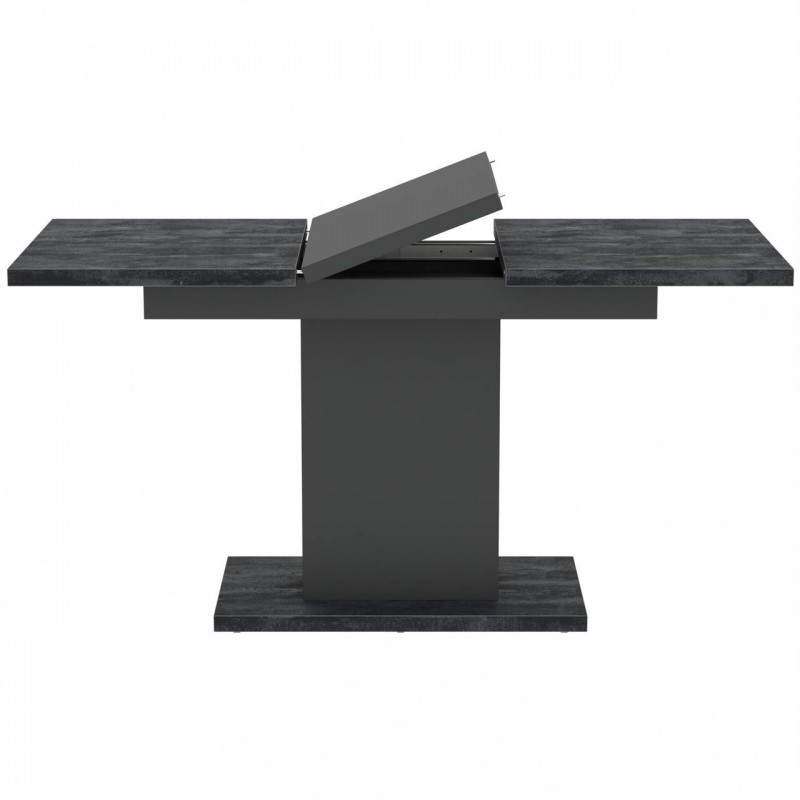 Стіл розсувний Неман ГРЕЙС Вугільний камінь/Антрацит