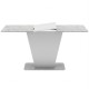 Стіл розсувний Неман КЛАЙД Бетон/Білий