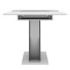 Стіл розсувний Неман ТЕЧ Білий/Графіт