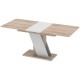 Стіл розсувний Неман ТЕЧ Дуб сонома/Білий