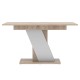 Стіл розсувний Неман ТЕЧ Дуб сонома/Білий