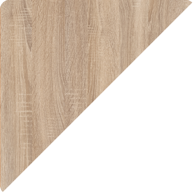 Стіл розсувний Неман ТЕЧ Дуб сонома/Білий