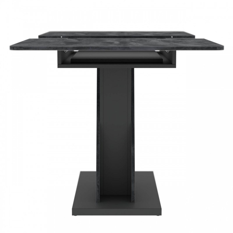 Стіл розсувний Неман ТЕЧ Вугільний камінь/Антрацит