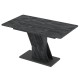 Стіл розсувний Неман ТЕЧ Вугільний камінь/Антрацит
