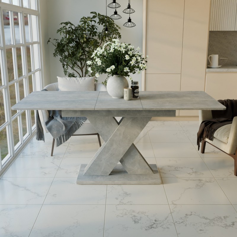 Стіл розсувний Неман ВІТО Бетон