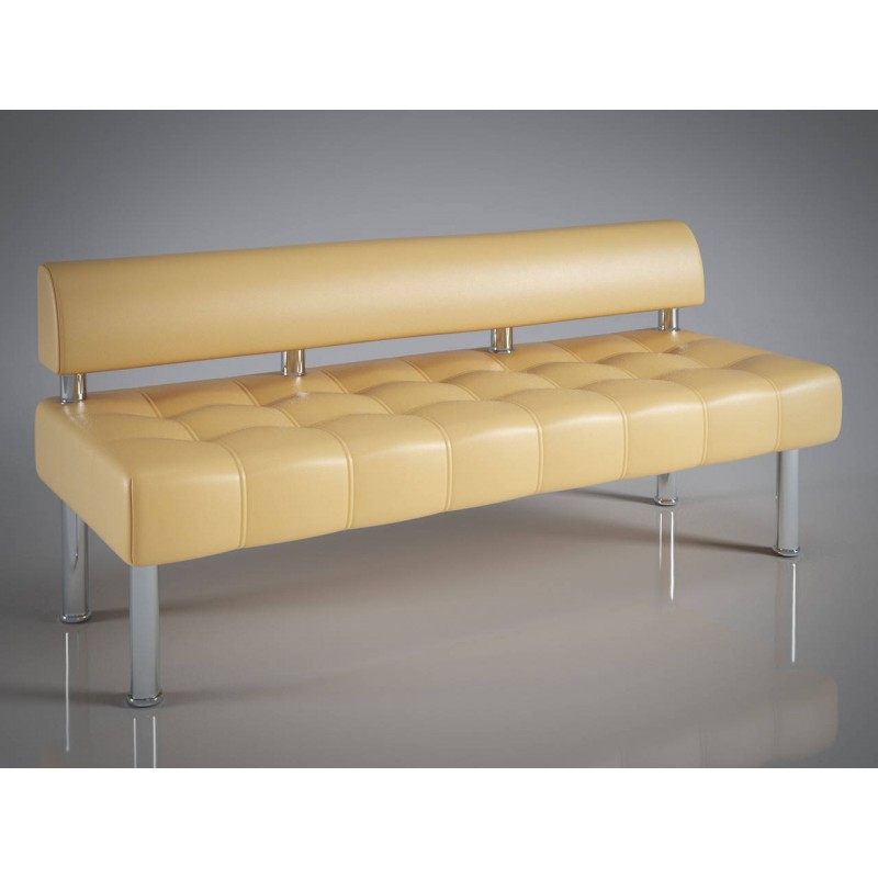 Диван Тонус бежевий без підлокітників 1600*600*700 Sentenzo