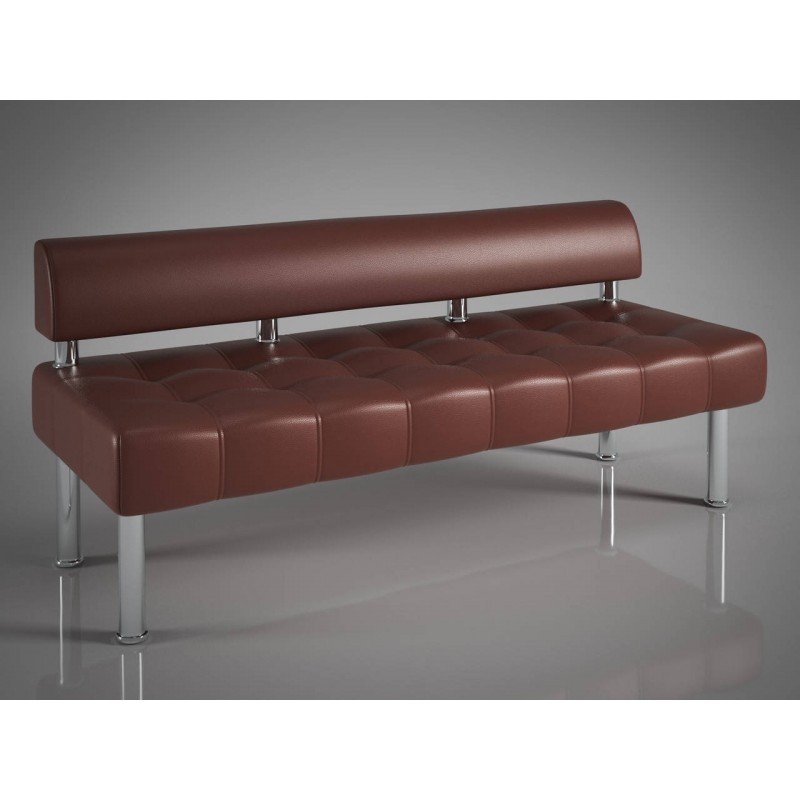 Диван Тонус коричневий без підлокітників 1600*600*700 Sentenzo