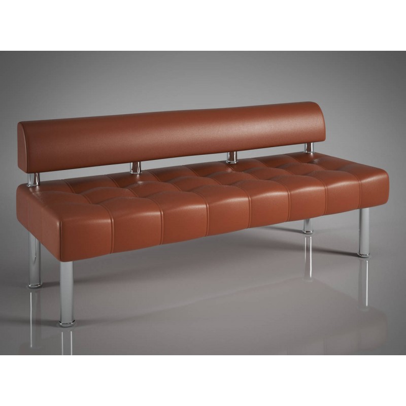 Диван Тонус шоколад без підлокітників 1600*600*700 Sentenzo