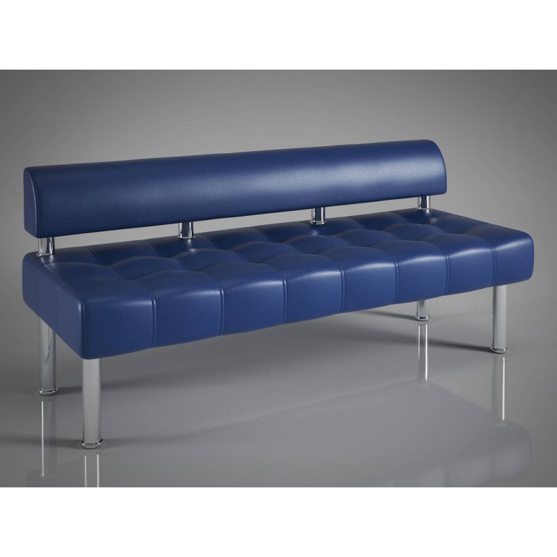 Диван Тонус синій без підлокітників 1600*600*700 Sentenzo