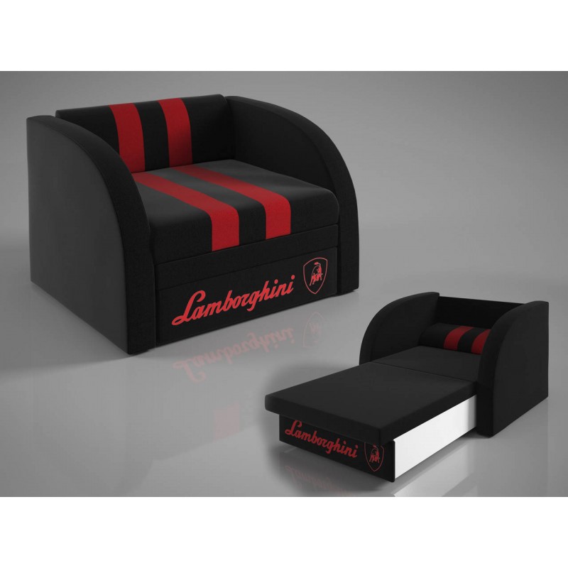 Крісло-ліжко Піт-стоп 1220х1650 чорний Sentenzo