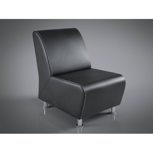 Крісло Челендж Sentenzo 600x840xН850 чорний Sentenzo