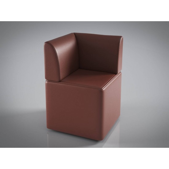 Кут Скайп коричневий 570х570хН850 Sentenzo Кут Скайп коричневий 570х570хН850 Sentenzo