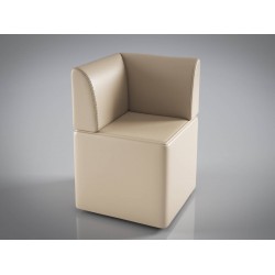 Кут Скайп сірий 570х570хН850 Sentenzo