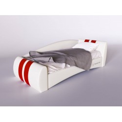 Ліжко "Формула" білий  з підйомним механізмом 2000*900 Sentenzo