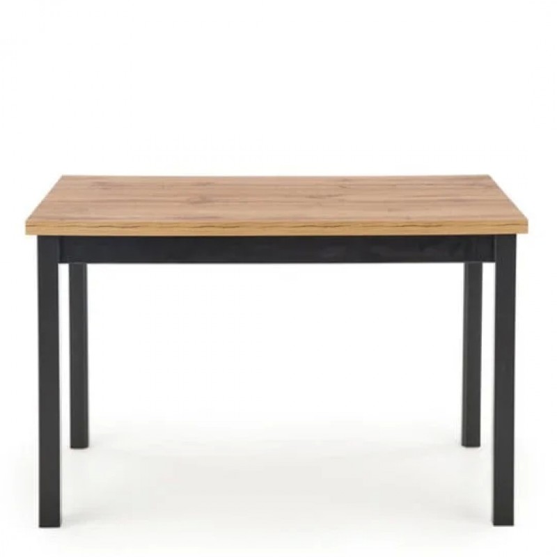 Стіл обідній ADAM 120x68 Дуб артизіан / Чорний ADAMDAC120 Signal