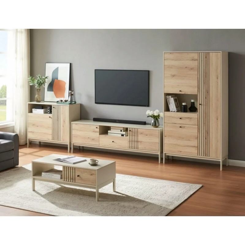 Комод FROST K2 40х100 дуб альпійський / білий FROSTK2 Signal