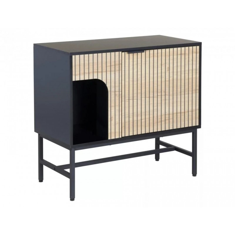 Комод MAGO K3 40х75 дуб / чорний мат MAGOK3 Signal