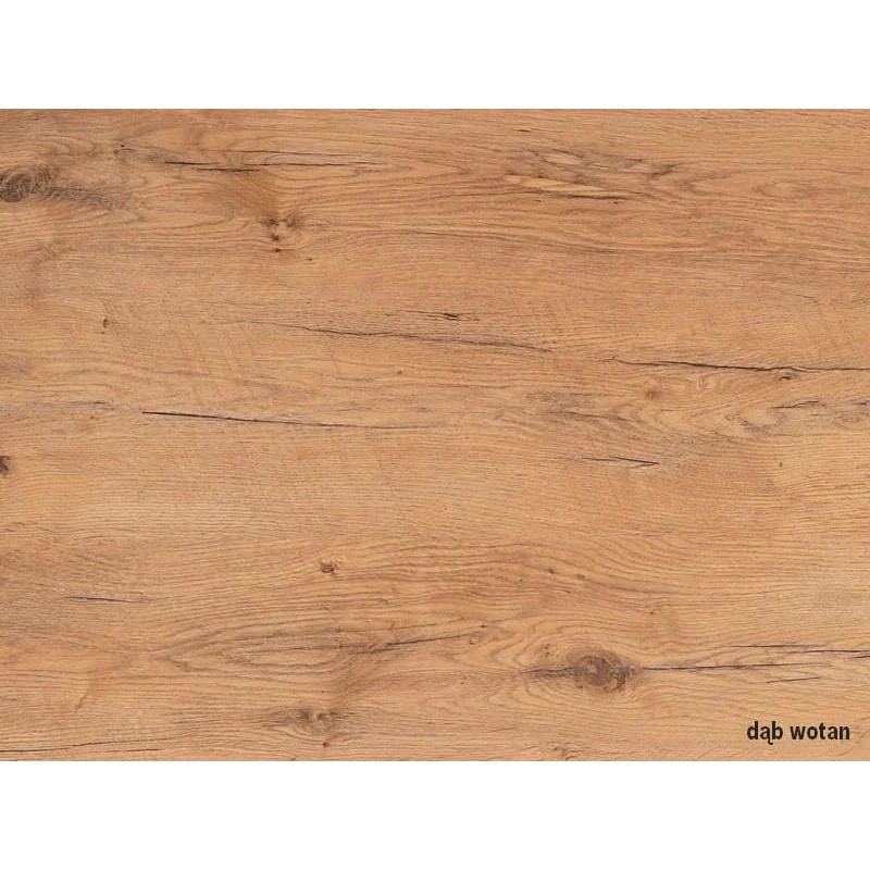 Стелаж CORNER дуб вотан / чорний 170x60 Signal