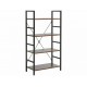 Стелаж LOFT R4 Чорний Горіх / Чорний 115х60х30 LOFTR4CORC Signal