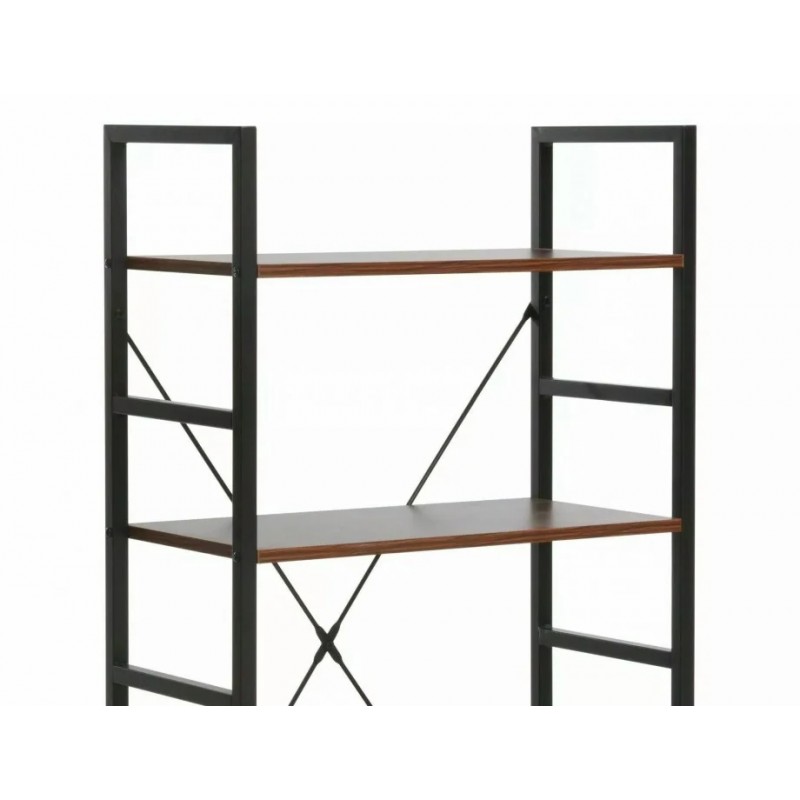 Стелаж LOFT R4 Чорний Горіх / Чорний 115х60х30 LOFTR4CORC Signal