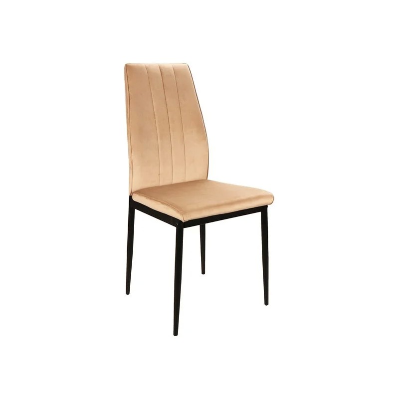 Крісло ATOM VELVET Чорний / Бежевий Signal