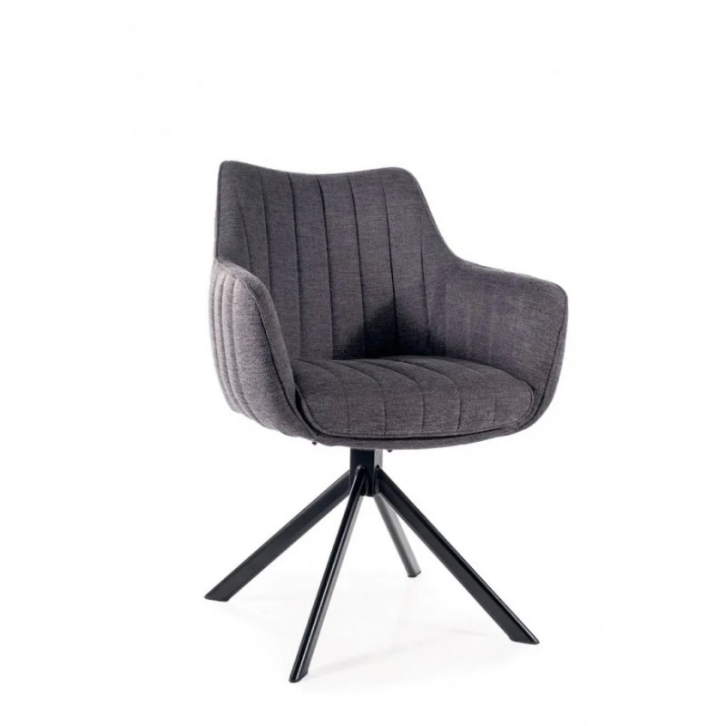 Крісло AZALIA BREGO Чорний каркас / Сірий 18 AZALIABRCCSZ Signal