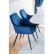 Крісло Linea Velvet Синій / Чорний Signal