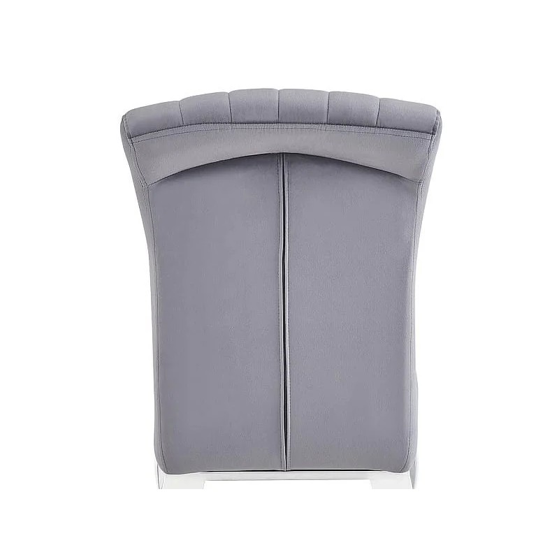 Крісло PRINCE VELVET Хром / Сірий TAP. 195 Signal