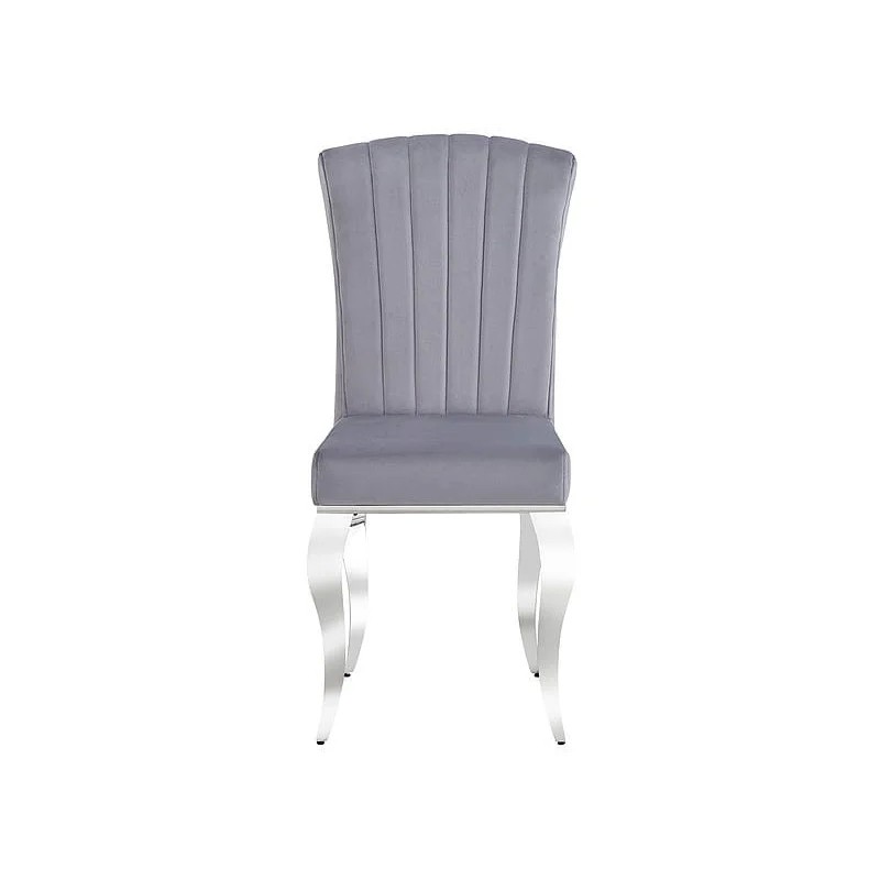 Крісло PRINCE VELVET Хром / Сірий TAP. 195 Signal